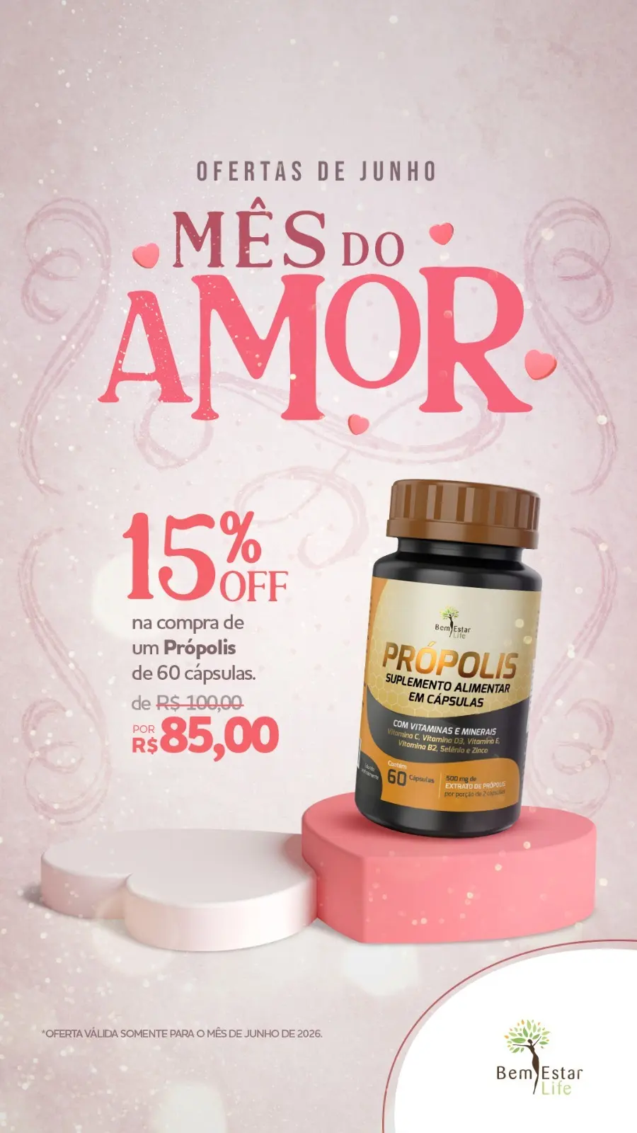 15%  DE DESCONTO NA COMPRA DE PRÓPOLIS